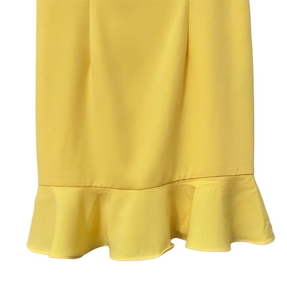 NWT Lovers + Friends Teddy Mini Dress in Lemon - Picture 4 of 10